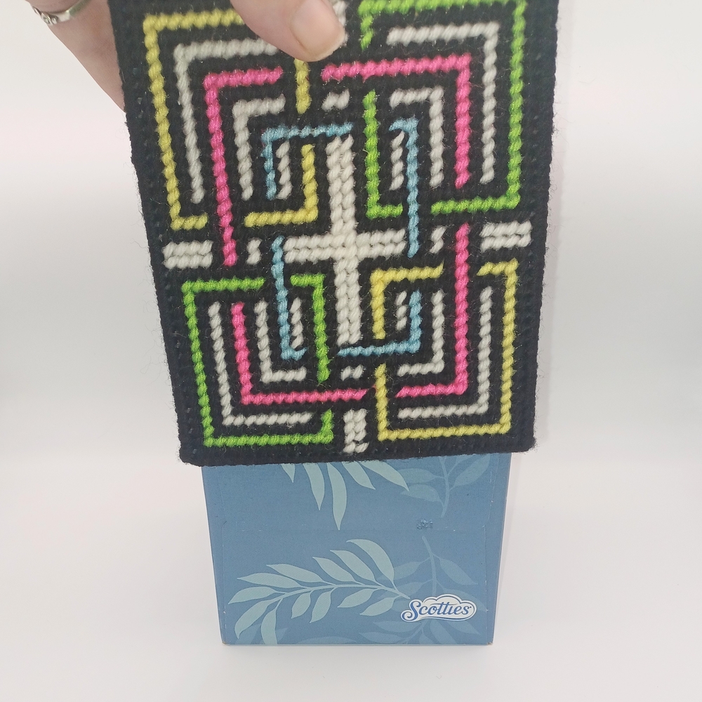 Colorful Geometric Pattern Coaster - Picture 3 of 3